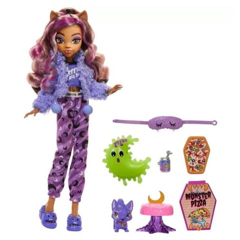 Monster High Creepover Party Clawdeen Wolf HPD55-HKY67