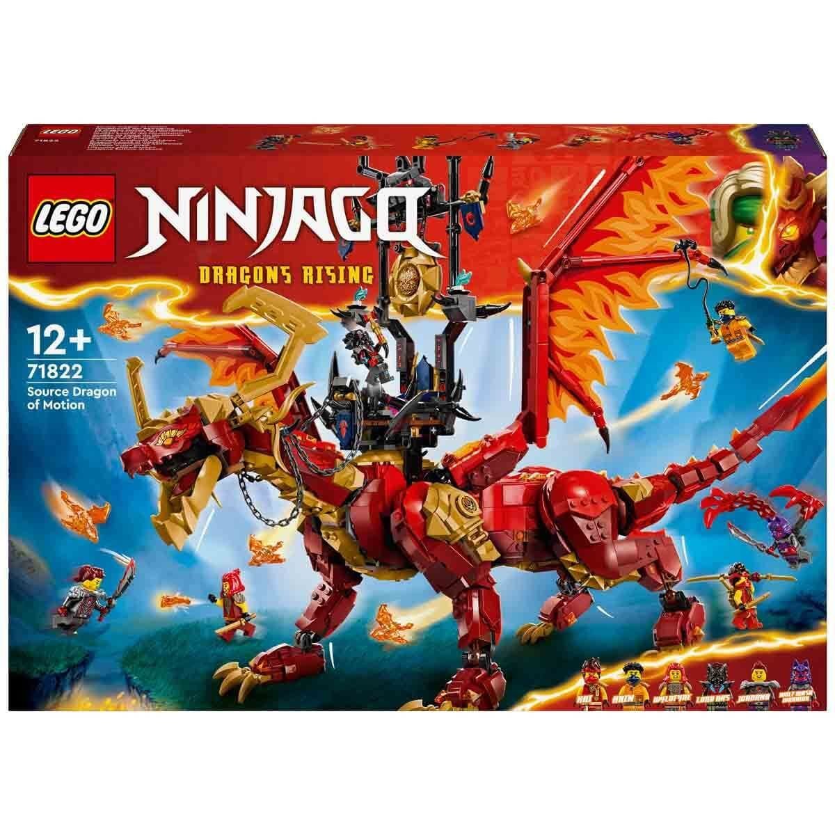 LEGO Ninjago Hareket Kaynak Ejderhası 71822