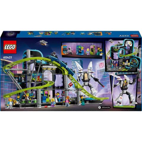 LEGO City Robot Dünyası Hız Treni Parkı 60421