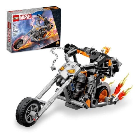 LEGO Marvel Ghost Rider Robotu ve Motosikleti 76245