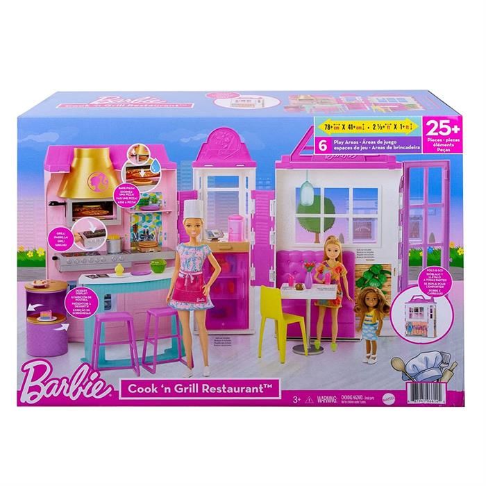 Barbie'nin Muhteşem Restoranı Oyun Seti GXY72