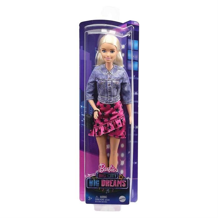 Barbie Büyük Hayaller Serisi Barbie Malibu Bebeği GXT03