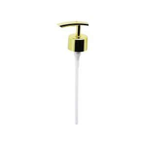YAKUT-10446 ( EKO ) ( DÜZ BAŞLI ) ( GOLD ) SIVI SABUN ( POMPASI ) PLASTİK ( HORTUM=11.7CM )*100X10