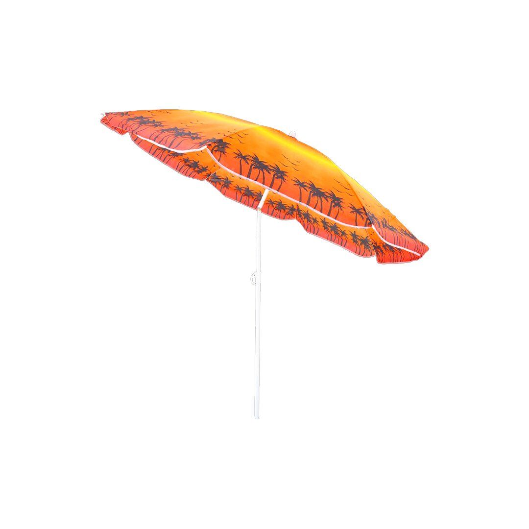SKYBELT SKY-110 ( 170CM SAPLI ) ( ÇAP: 155CM ) ( RENKLİ RESİMLİ ) PLAJ ŞEMSİYESİ ( 8 TELLİ ) (POLYESTER KUMAŞ)*24=K