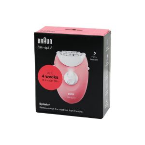 BRAUN SE(3)-176-170 ( SİLK•EPİL 3 ) PERF. EPİLATÖR EPİLASYON CİHAZI ( IŞIKLI ) ( MASAJ MERDANELİ )*6