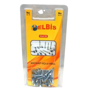 ELBİS-35  3.9X16 MATKAP UÇLU AKILLI VİDA *12X24