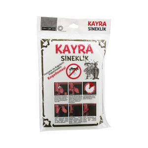 KAYRA ( ÇİFT KANAT ) TÜL ( PENCERE ) SİNEKLİK ( 130CMX150CM ±5CM ) ( ÇİFT TARAFLI BANT )*75