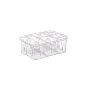 URVE UR-3370 ( 6LI ) ( ÇAY BARDAK ) TAŞIMA APARATI ( ŞEFFAF PLASTİK )*24