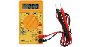 ŞAHİN TOOLS ŞHT-347 DT-830D DİJİTAL MULTİMETRE (AC/DC VOLTAJ& DC AKIM& DİRENÇ& DİYOT& KISA DEVRE& NPN/PNP ÖLÇÜM)*100