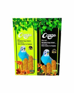CANGA MEYVELİ & BALLI KRAKER MUHABBET KUŞU YEMİ ( PET SHOP )*12X3