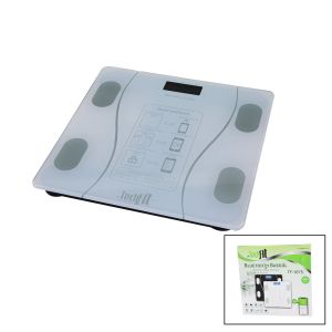 TECHFİT TF-1075 (BLUETOOTH &VÜCUT ANALİZLİ) DİJİTAL BASKÜL TERAZİ TARTI (180KG/50G) (YAĞ &SU &KAS ORAN &BMI &ODA ℃)*10
