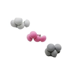 DMR-1927-G-R (4PCS & KUMAŞ KAPLAMA & MİX RENKLİ ) (PLASTİK) MANTAR İĞNE UÇLU YORGAN KLİPS& NEVRESİM TUTUCU SABİTLEYİCİ*20X25
