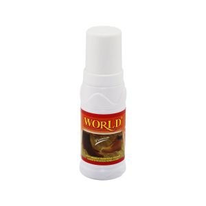 WORLD SÜET NUBUK LİKİT AÇIK KAHVE AYAKKABI BOYASI 100ML*12X8