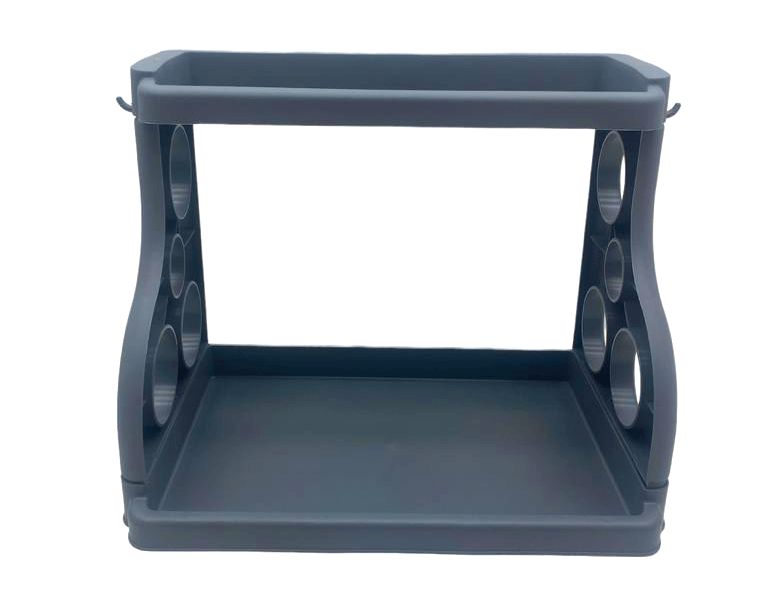 ELEGANCE ÇELİKAYNA K-629 ( GRİ ) MUTFAK TEZGAH ÜSTÜ DÜZENLEYİCİ ORGANİZER*12