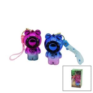 KİWİ KFAN-7400 (AYICIK MODELİ) (EL TİPİ & MASA ÜSTÜ) (MİNİ FAN) (USB ŞARJLI) (ANAHTARLIKLI) (2-KADEME HIZ) (PARLAK RENKLİ)*36                       kam162
