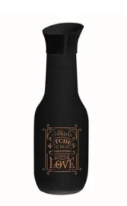 1 LT KİTCHEN LOVE DESENLİ KARAF *12