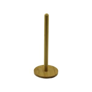 PABLITO HOME PBT-351 ( YUVARLAK ALTLIK ) AHŞAP BAMBU ( KAĞIT HAVLULUK ) HAVLU TUTUCU*80