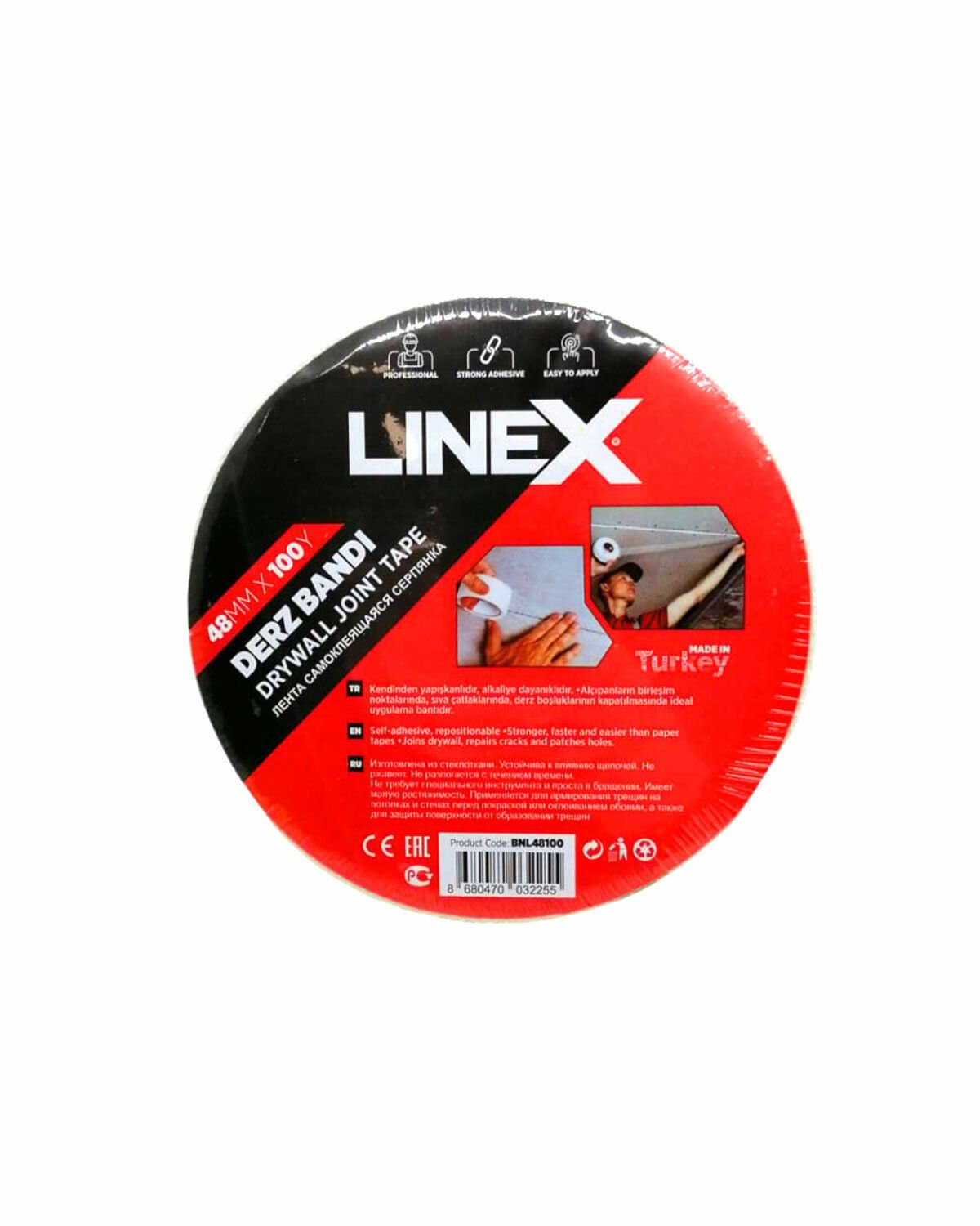 LINEX BNL-48100 DERZ BANTI 48MMX100YARDS*24
