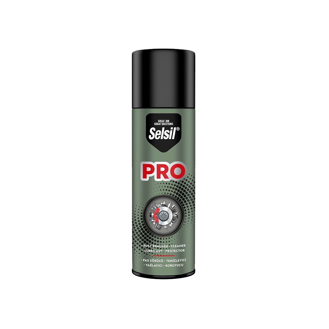SELSİL ( PRO ) PAS SÖKÜCÜ & TEMİZLEYİCİ & YAĞLAYICI & KORUYUCU SPREY 400ML*24