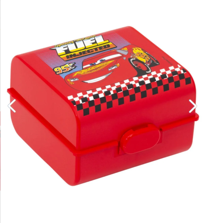 LİSANSLI DESENLİ BESLENME KUTUSU - CARS FUEL İNJECTED *18