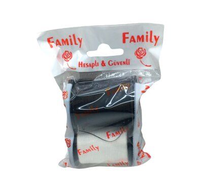 FAMİLY ( 2PCS ) ( 300MT ) BÜYÜK SİYAH & BEYAZ DİKİŞ İPLİK*36X15