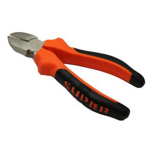 ELİT ELT-005 ( 6'' ) ( 160 MM ) ( YAN KESKİ ) ( TURUNCU SİYAH ) SAPLI*6X20