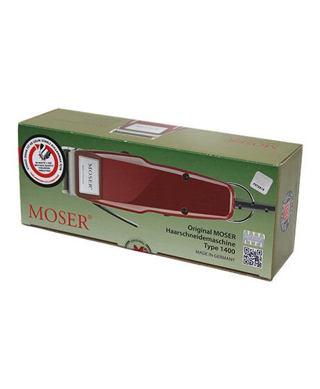 MOSER TYPE-1400 ( YEŞİL KUTU ) ( ORJİNAL ) SAÇ KESME TRAŞ MAKİNASI*50