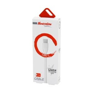 NEWONLİNE NW-TYPC-KB ( TYPE-C & USB ) CEP TELEFON & DATA ŞARJ KABLOSU ( 2.4A & 1MT )*200