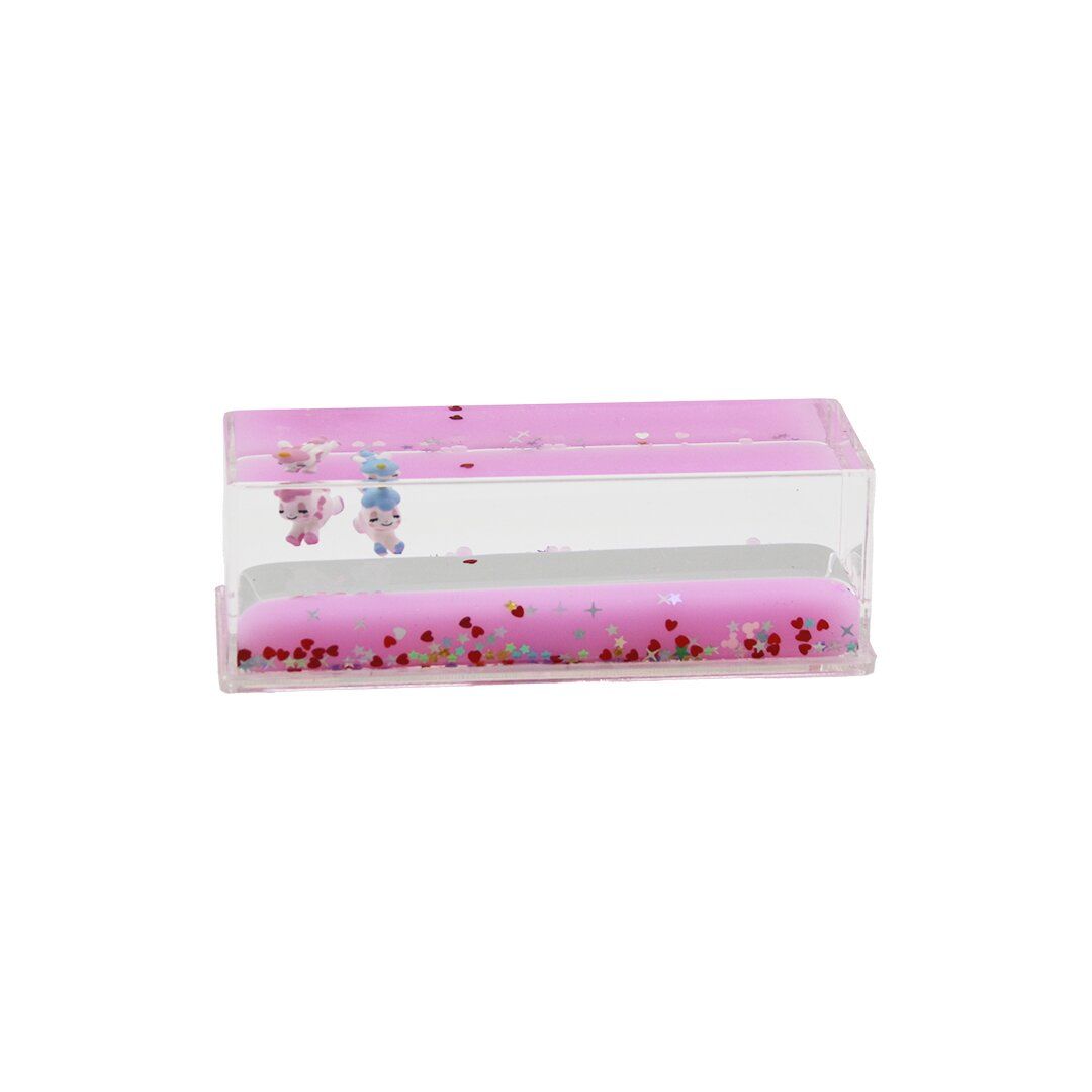 İBİCO İ12-062 (PEMBE SU) (HAYVAN & YILDIZ) (D.GEN MİKA) YÜZEN BATMAYAN (DEKORATİF BİBLO AKVARYUM)(4.7X13.6X4.5CM)*72