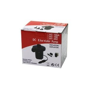 AC ELECTRİC HT-196A ÇAKMAKLIK FİŞLİ OTO & ARAÇ HAVA POMPA ( TAŞINABİLİR ) 230V*24