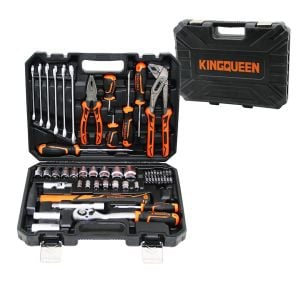 KINGQUEEN WIB-233 (58PCS) TEKNİK EL ALETLERİ USTA TAKIM LOKMA& T.VİDA& PENSE& ANAHTAR& ALYAN& ÇEKİÇ& VİDALAMA UÇ)*10