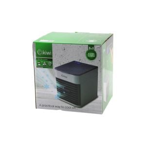 KİWİ KFAN-7613 (3İN1=SOĞUK BUHARLI NEMLENDİRME & USB FAN & GECE LAMBA) (MASA ÜSTÜ) VANTİLATÖR (500ML) (3KDM HIZ) FAN*6