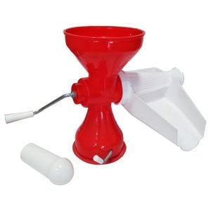TUĞRA ÇELİK (PLASTİK) ( SÜZGEÇLİ & HAZNELİ ) SALÇA MAKİNESİ  (METAL KOLLU) (EV YAPIMI) (FİRESİZ) (PRATİK KULLANIM)(BRKT-312007)*12