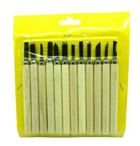 AHŞAP SAPLI ( 12PCS ) AHŞAP OYMA NEŞTER SETİ*120