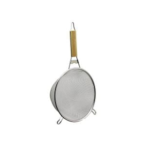 YAKUT-12334 ( 18CM ) ( AHŞAP SAPLI ) ( 2 KULAKLI  ) TEL SÜZGEÇ ( METAL ÇERÇEÇEVE )*100