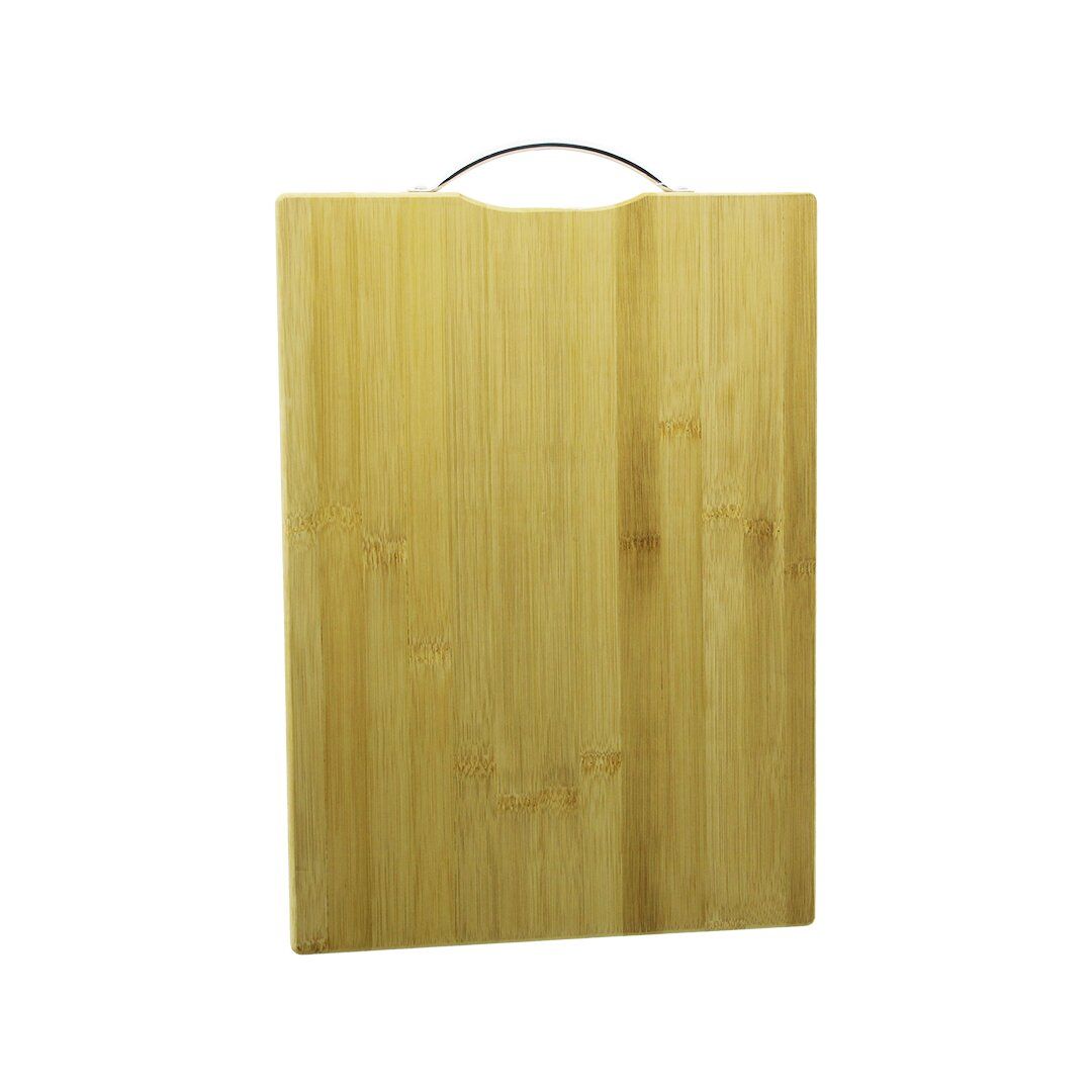 BAYSA-186 ( 26X36CM ) ( AHŞAP BAMBU ) KESİM PANOSU ( KALINLIK: 1.5CM ) ( METAL TUTACAKLI ) *20