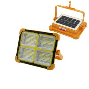 9A SOLAR LED LİGHT (ÇAKARLI) SOLAR PROJEKTÖR & POWERBANK (KAMP & DIŞ MEKAN) (GÜNEŞ ENERJİLİ) (12000mAh& 84X4=336LED)*20