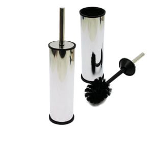 ÇELİK AYNA TİNY-728 ( METAL ) EKO KLOZET WC FIRÇA SETİ DÜZ KAPAK*20