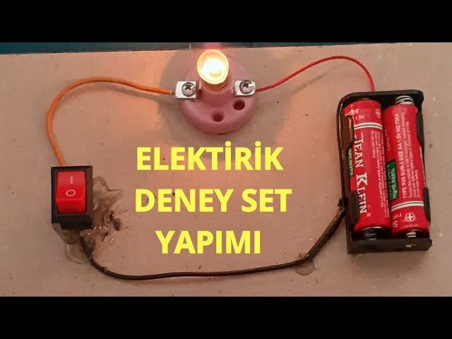 EMİN EM-300 İŞ EĞİTİMİ ELEKTRİK DENEY SETİ*10X20