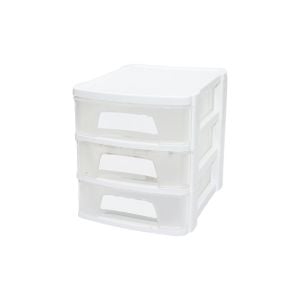 SUPER-BAG ASR-2067 ( TONTON & NO:1 ) ÇEKMECE 3 KATLI ( 18.5X27X22.2CM )*24