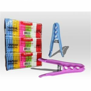 AKYAZI-054 ( 24PCS ) ORKİDE PLASTİK MANDAL*6X30
