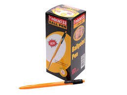 MİKRO33 ( SİYAH ) KAHVE KALEMİ TÜKENMEZ KALEM*60X40