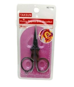 TAKSUN NO-518 KATLANIR KOLAY TAŞINABİLİR SEYAHAT BIYIK BERBER MAKASI*24X20
