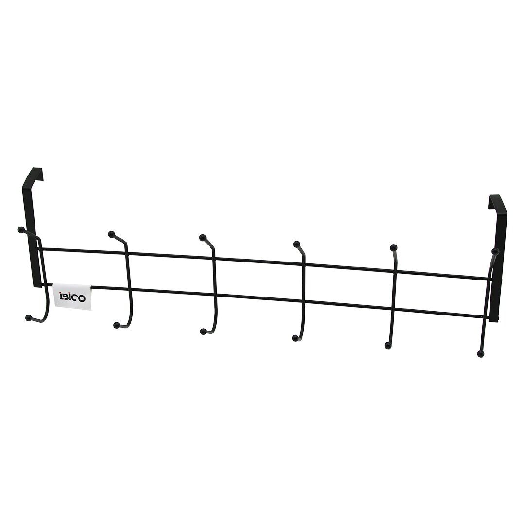 İBİCO K13-110 ( SİYAH ) ( 6 KOLLU ) AMERİKAN KAPI ARKASI ASKI*5X14