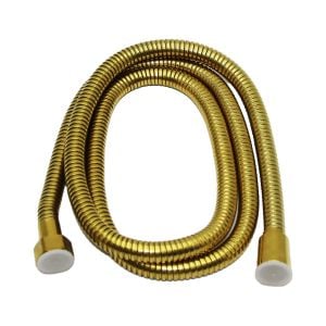 MRÇ-20 ( LÜX ) ( POŞETLİ ) ( GOLD SARI ) ÖRGÜLÜ DUŞ HORTUMU SPİRALİ 150CM*100
