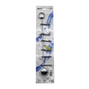 İBİCO BANYO BNY-548 ( 6 KOLLU ) ( KROM ) BANYO ASKISI ( PLASTİK KOL ) ( VİDALI MONTAJ )*50