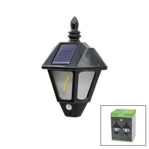PANTHER PT-2981 ( 2PCS ) (SOLAR & GÜNEŞ ENERJİLİ) DUVAR LAMBASI (COB LED) (SENSÖRLÜ= 3 MOD FONKSİYON) (BAHÇE-BALKON-SOKAK)*50