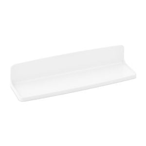 QLUX L-00647 ZEN ETEJER ( BEYAZ SERT PLASTİK ) ( YAPIŞKANLI & DUVARA MONTE ) ( 8X29.5CM ) (ETAJER)*40