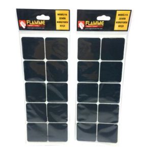 FLAMME ( 45MMX45MM ) ( KARE ) YAPIŞKAN KEÇE*25X28