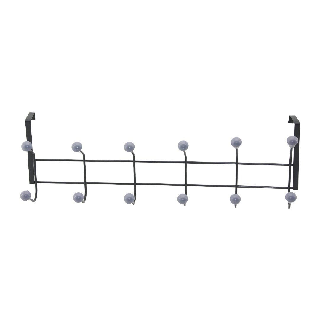 DEMİRBÜKEN FA-07 ( 6 KOLLU & GRİ ) ( GRİ PLASTİK BONCUKLU ) ( METAL ) AMERİKAN KAPI ARKASI ASKI*5X10